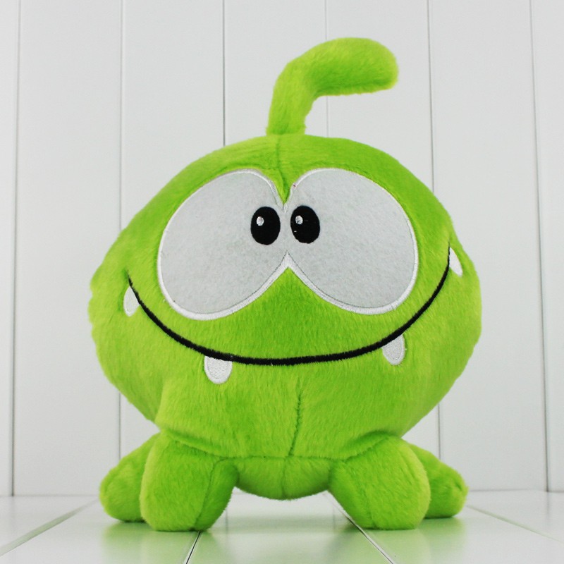 Boneka Anak 28 cm talla grande cortar la cuerda Om nomo dibujos animados cortar la cuerda rellena y