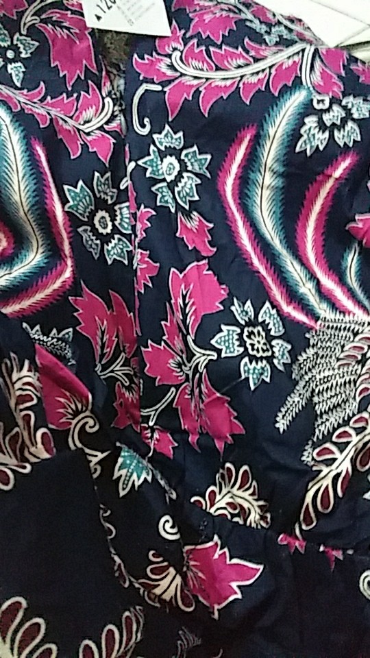 Gamis Muslim Fashion – Gamis Batik Wanita 120 -2