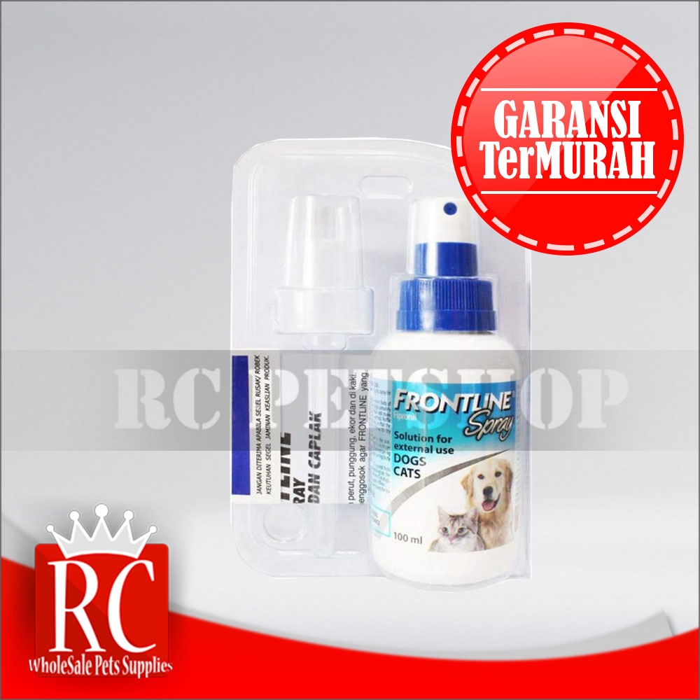 Frontline Spray obat kutu &amp; caplak DOGS &amp; CATS 100ml