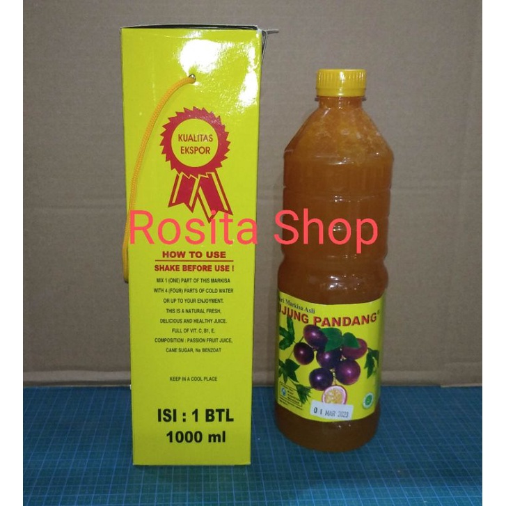 

Sirup Markisa Ujungpandang 1 Liter