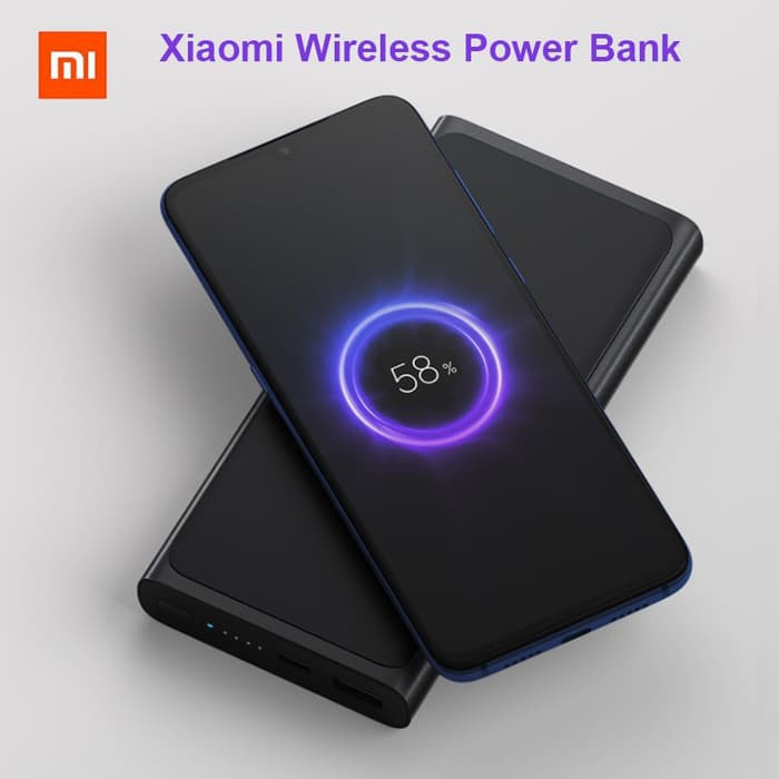 PB Xiaomi Wireless Powerbank Qi 10000mAh Power Bank 10000 mAh,MURAH