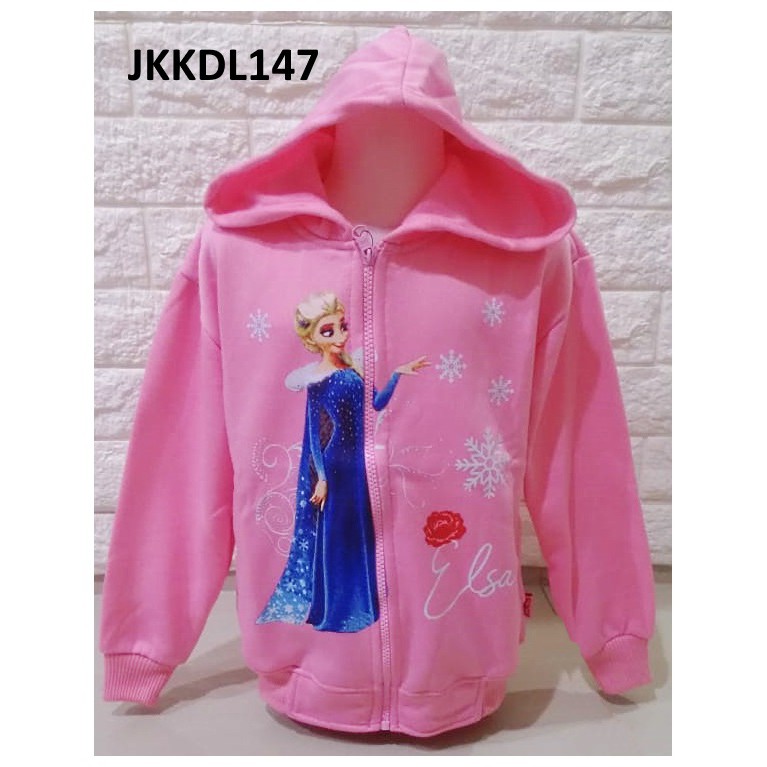 Jaket Anak Perempuan Frozen Elsa Snow - JKKD145 - JKKD147