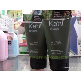 Jual (hijau) Kahf Oil and Acne Care Face Wash 100 ml - Sabun Muka Pria