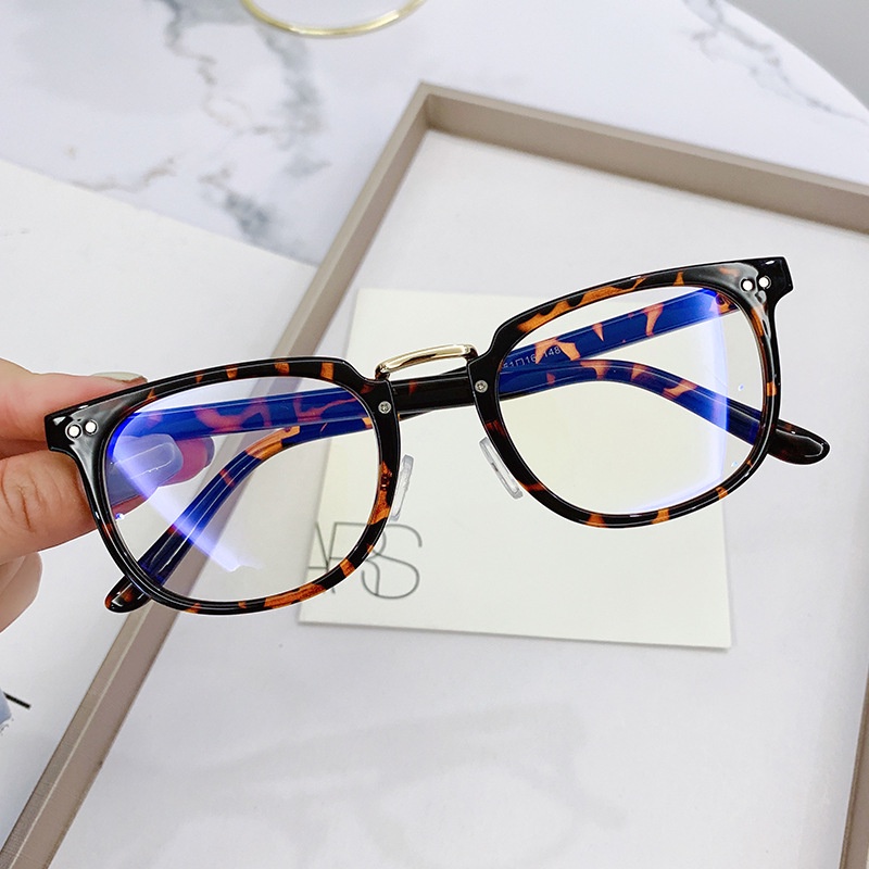 Classic Anti Radiation Eyeglasses for Men and Women Anti Blue Light Small Frame Computer Glasses TR90