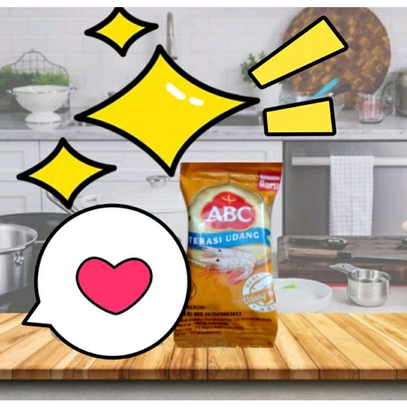 

terasi udang abc mini bumbu dapur masak 1 sachet