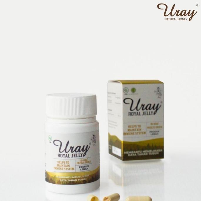 

Bundling 2 Pcs Madu Uray Royal Jelly 30 capsules - Immune Booster