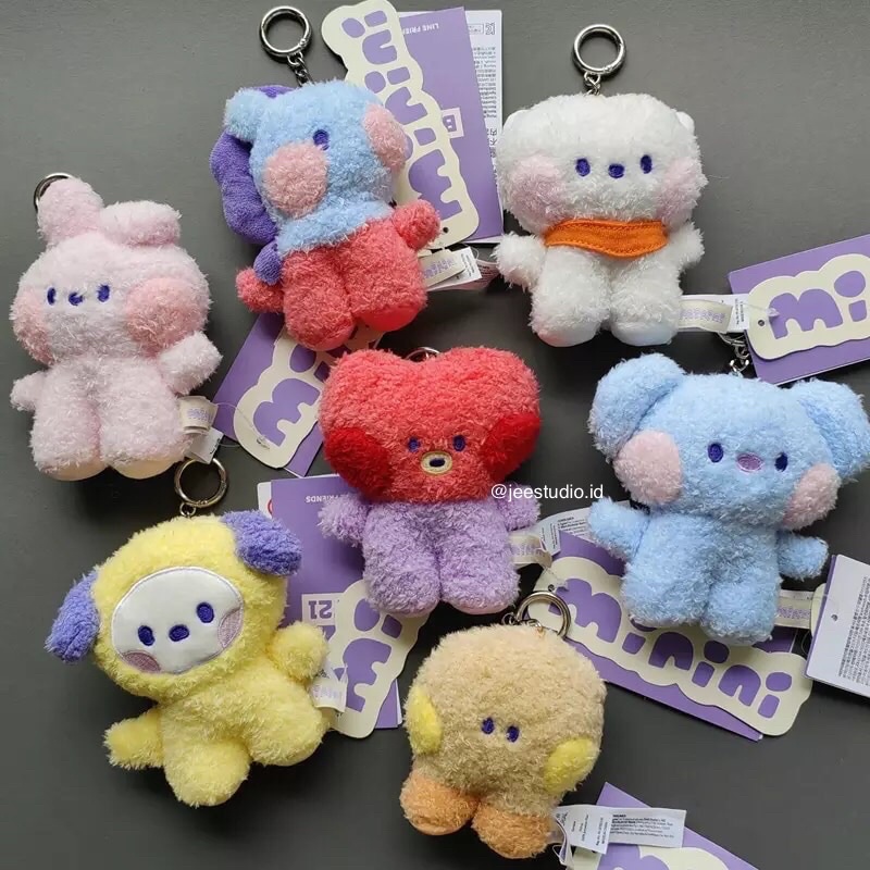 Jual BT21 minini keychain/gantungan kunci bts army korea Indonesia