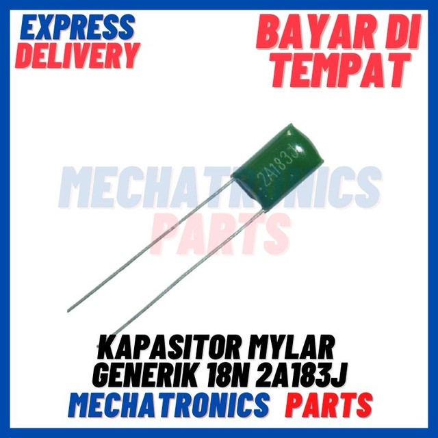 [PAS-9295] KAPASITOR MYLAR GENERIK 18N 2A183J