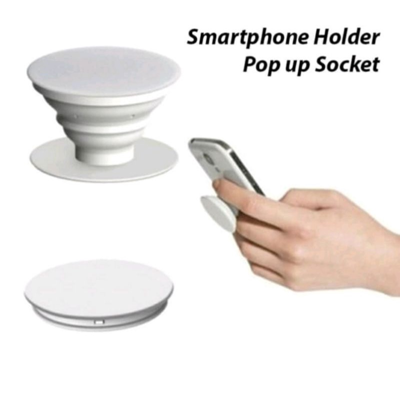 Pop Socket - Pop Up Socket Ring Stand Polos / Pop Socket HP 3D Karakter Cartoon / Pop Socket 3D / Aksesoris HP