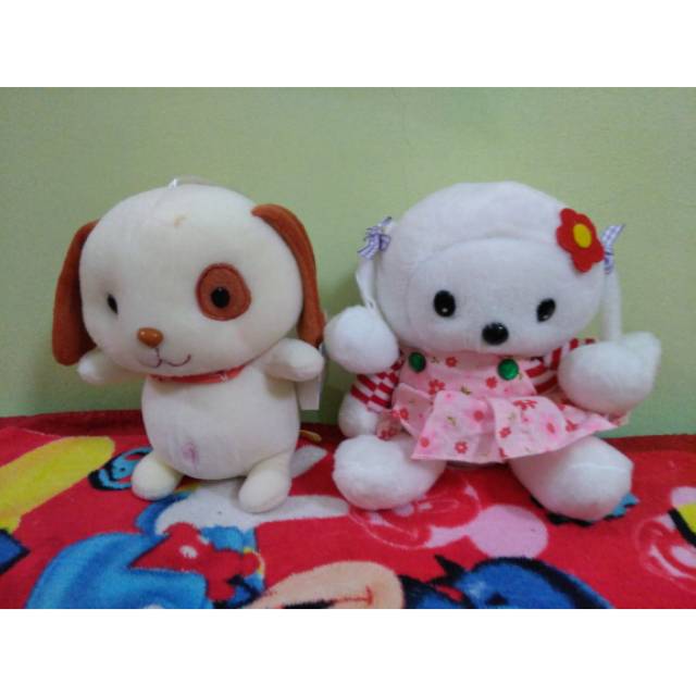Boneka Anjing mata coklat