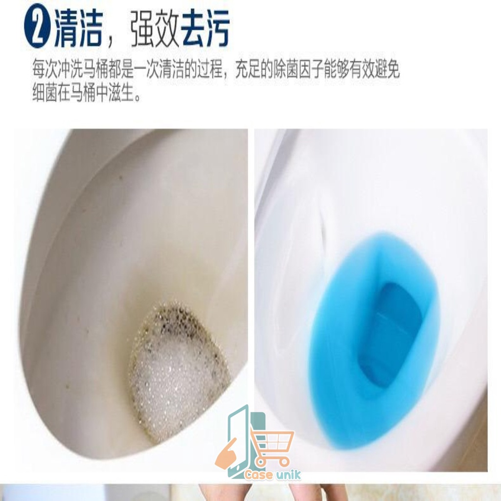 RT12 Tablet Biru Pembersih Penyegar toilet kloset anti Bau Jamur WC closet blue cleaner SiBiru CS3517