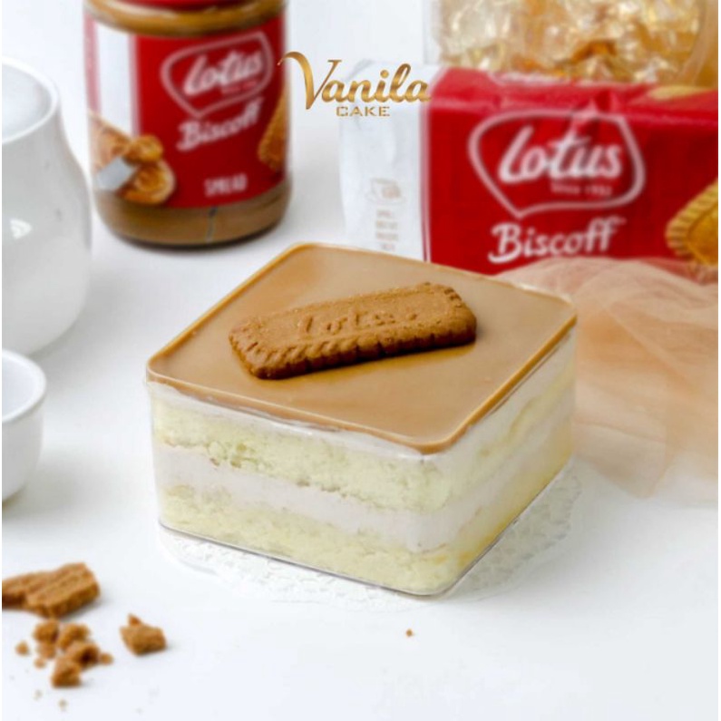 

Lotus Dessert Box Regular - Vanila Cake