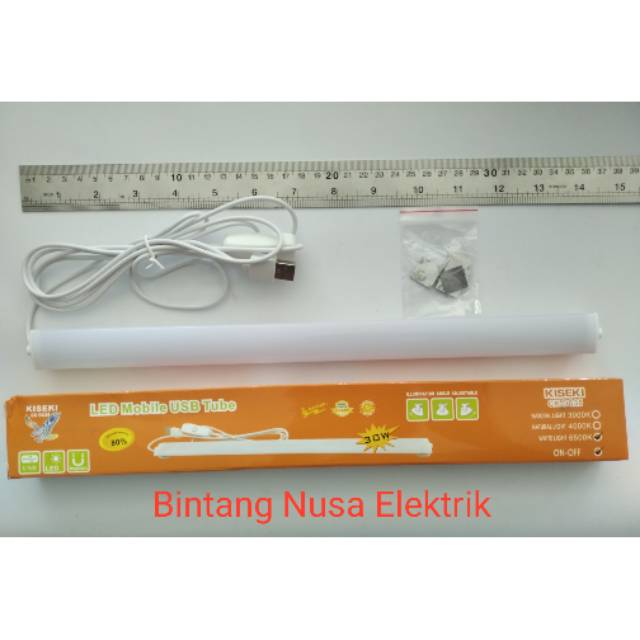 Lampu Emergency LED USB 30 Watt Kiseki CK-DC35