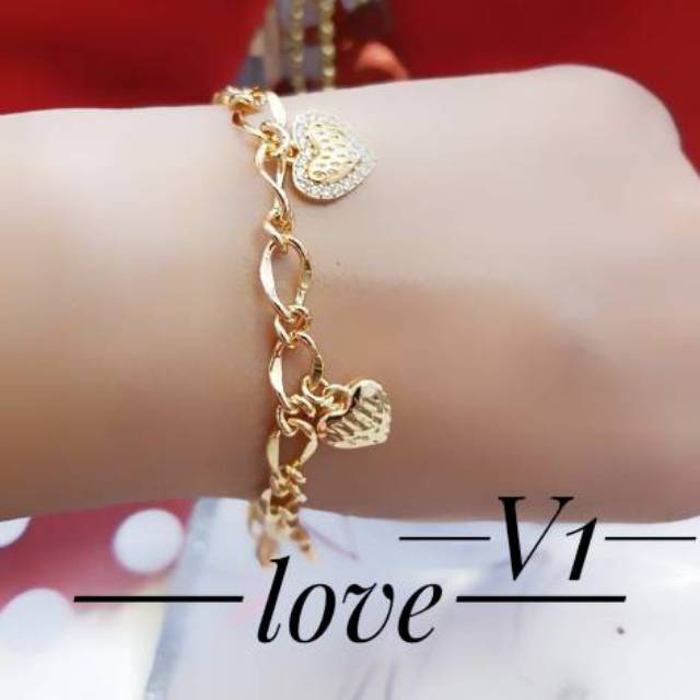 Xuping set perhiasan lapis emas 24K 1204