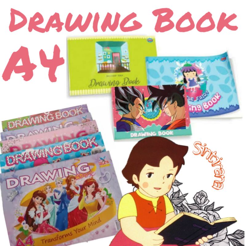 

Buku Gambar A4 Drawing Book