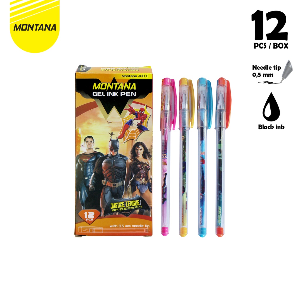 

MONTANA Ball Pen GEL / Pulpen / Pena Montana 410 C - BAT