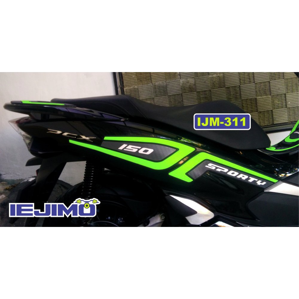 TERLARIS SIDE BODY PROTECTOR  ALL NEW HONDA PCX 150 - AKSESORIS HONDA PCX 150 - PELINDUNG BODY SA