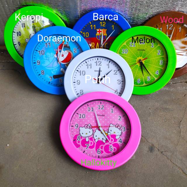 Jam dinding Karakter/Jam dinding Souvenir/Jam dinding Analog