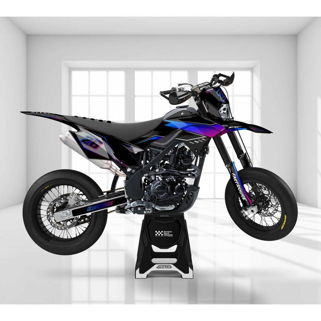 DECAL DTRACKER 150 - stiker dekal motor dtracker full body DTX 25