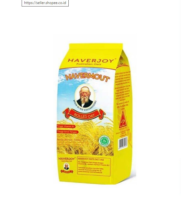 

Haverjoy Rolled Oat 500 gr