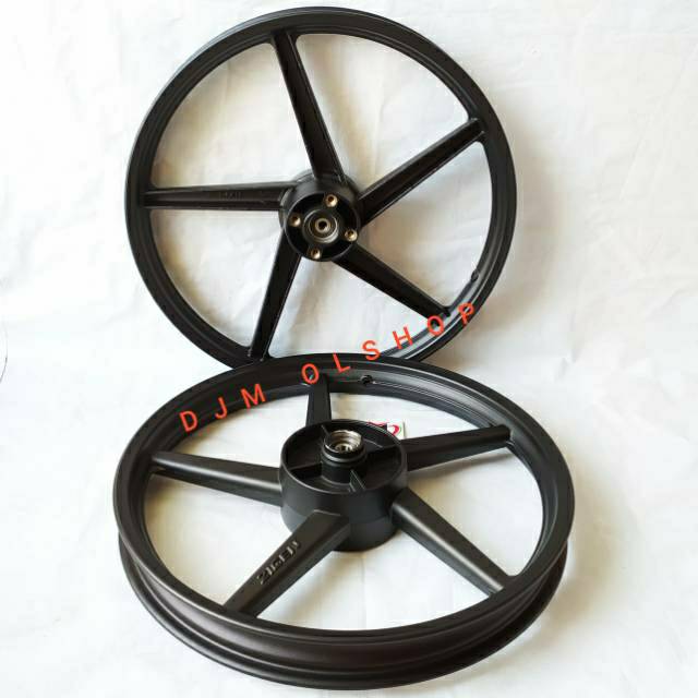 Velg Racing Std V rossi Zigen Goose Suzuki Shogun 125 17X140/160 black 1set