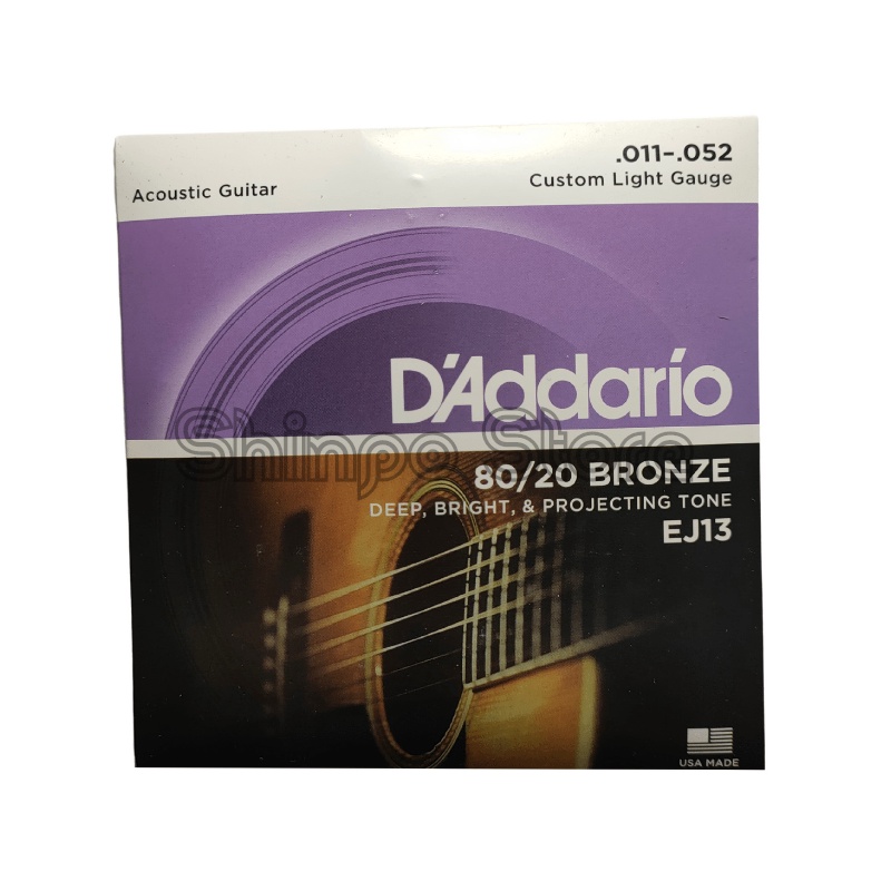 Senar Gitar Akustik D'addario String EJ13 EJ15 EJ16 EJ26