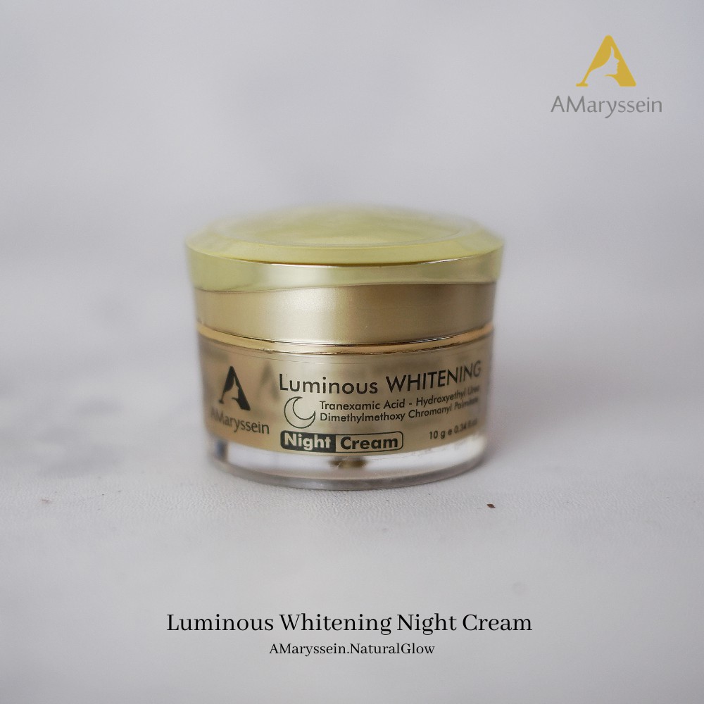 Amaryssein Luminous Whitening Night Cream - Shea Butter