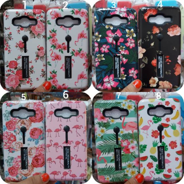 CASE FLOWER 3 IN 1 VIVO Y91/Y93/Y95 Y71 Y81 Y83 V11i V15