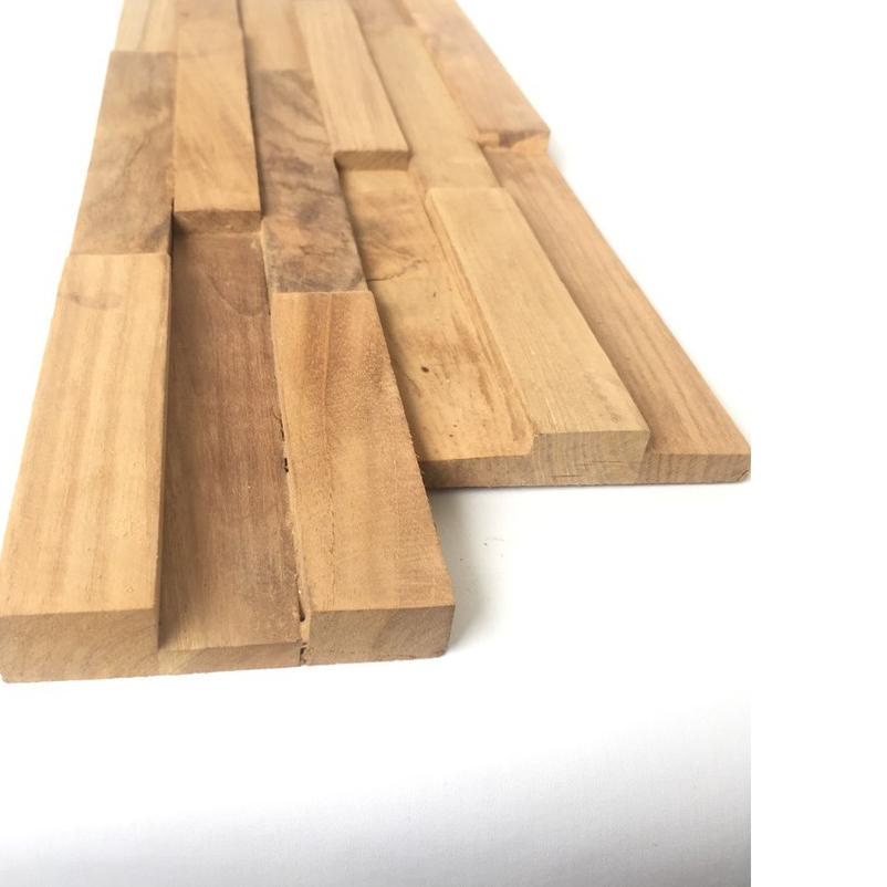 Wall Panel Jati - Wood Panel - Hiasan Dinding Kayu Jati