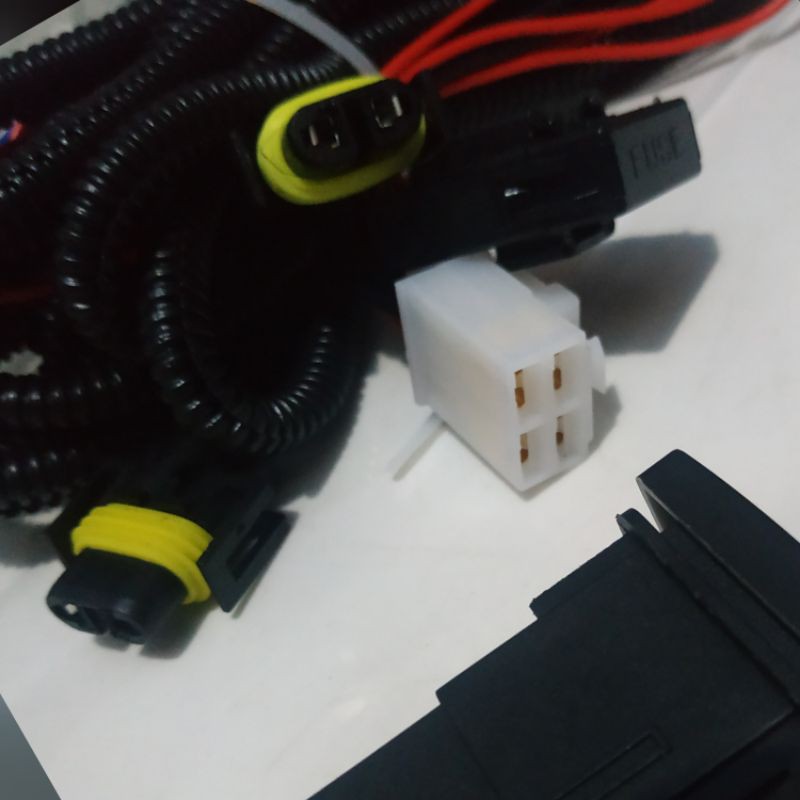 Kabel foglamp set vios yaris 2007 sampai 2015