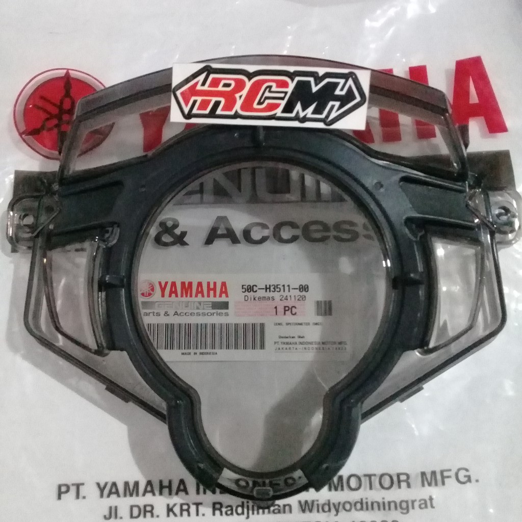 50C-H3511-00 MIKA KACA LENSA LENS SPEEDOMETER SPIDO SPEDO SPEEDO METER SPIDOMETER JUPITER MX JUPITERMX JUPMX BARU NEW NJMX ORI ORIGINAL YAMAHA YGP ASLI