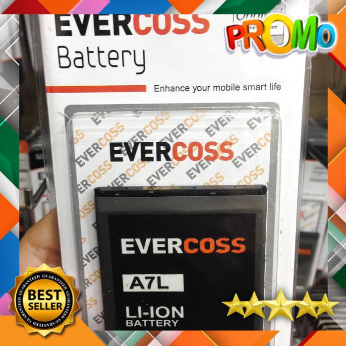 BATERAI EVERCOSS A7L LONDON 1650MAH ORIGINAL OEM