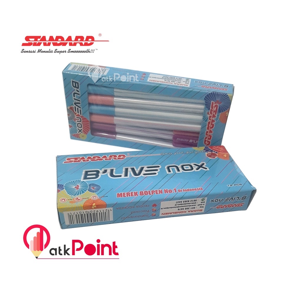 

PULPEN STANDARD BLIVE NOX 0.3 MM SATUAN