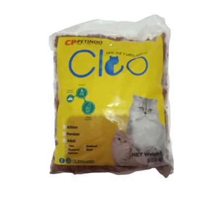 Paket Cleo Tuna 500g / Makanan Kucing Murah Repack