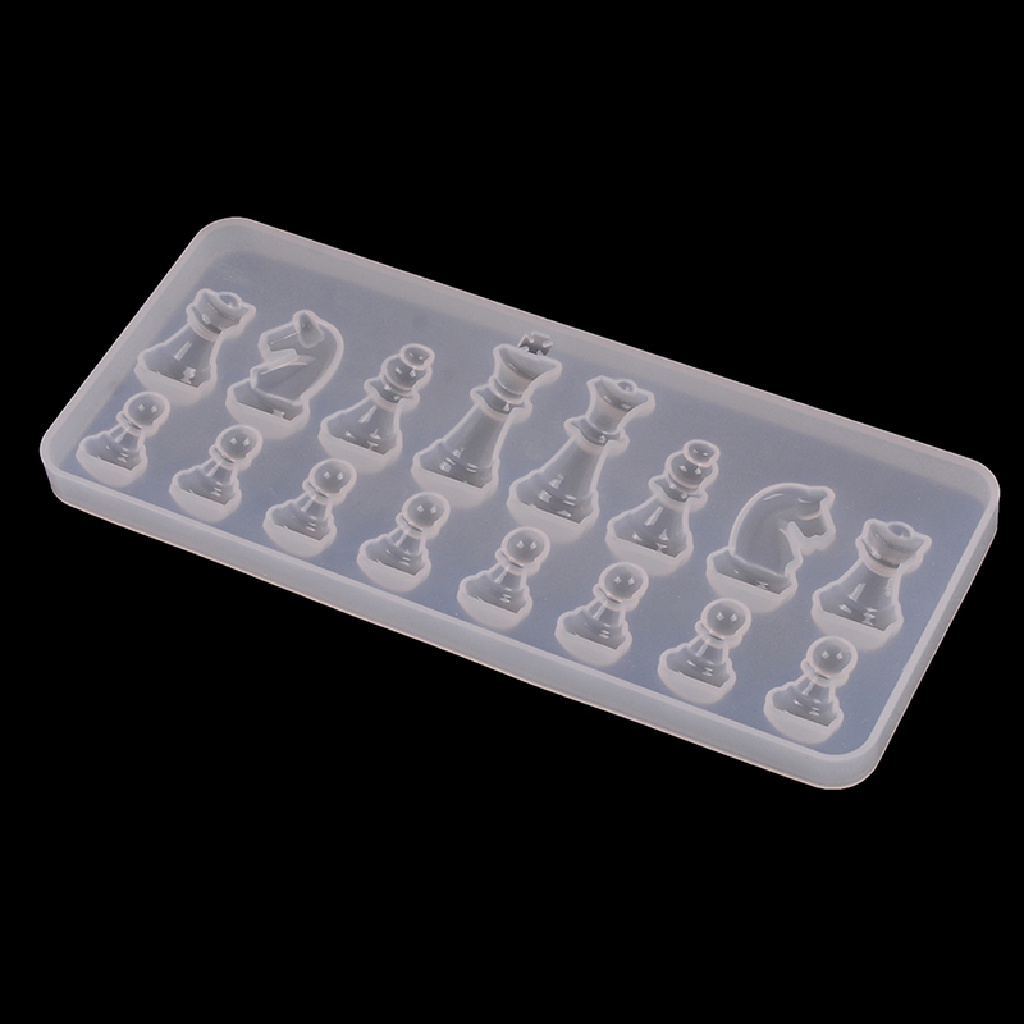 [tiantianbaofu] International chess shape silicone mold diy clay epoxy resin mold pendant mold Boutique