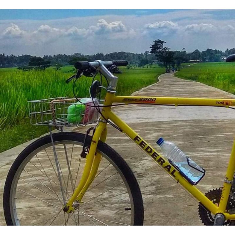 keranjang sepeda touring/ federal/mtb/minion/ keranjang seli / keranjang sepeda