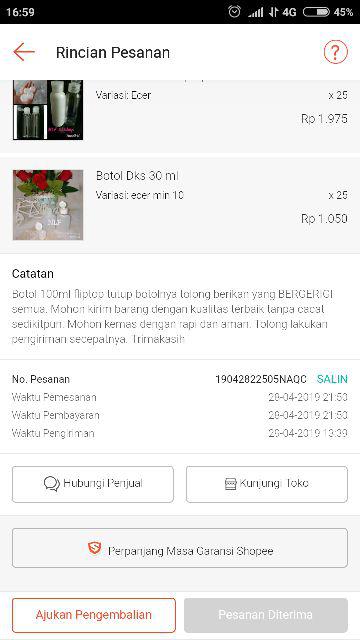 Botol 100 Ml Fliptop Natural
