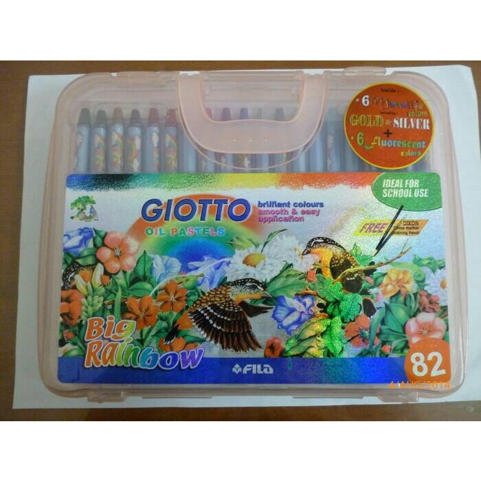 

Pastel Oil Pastel 82 Colours Giotto New Product