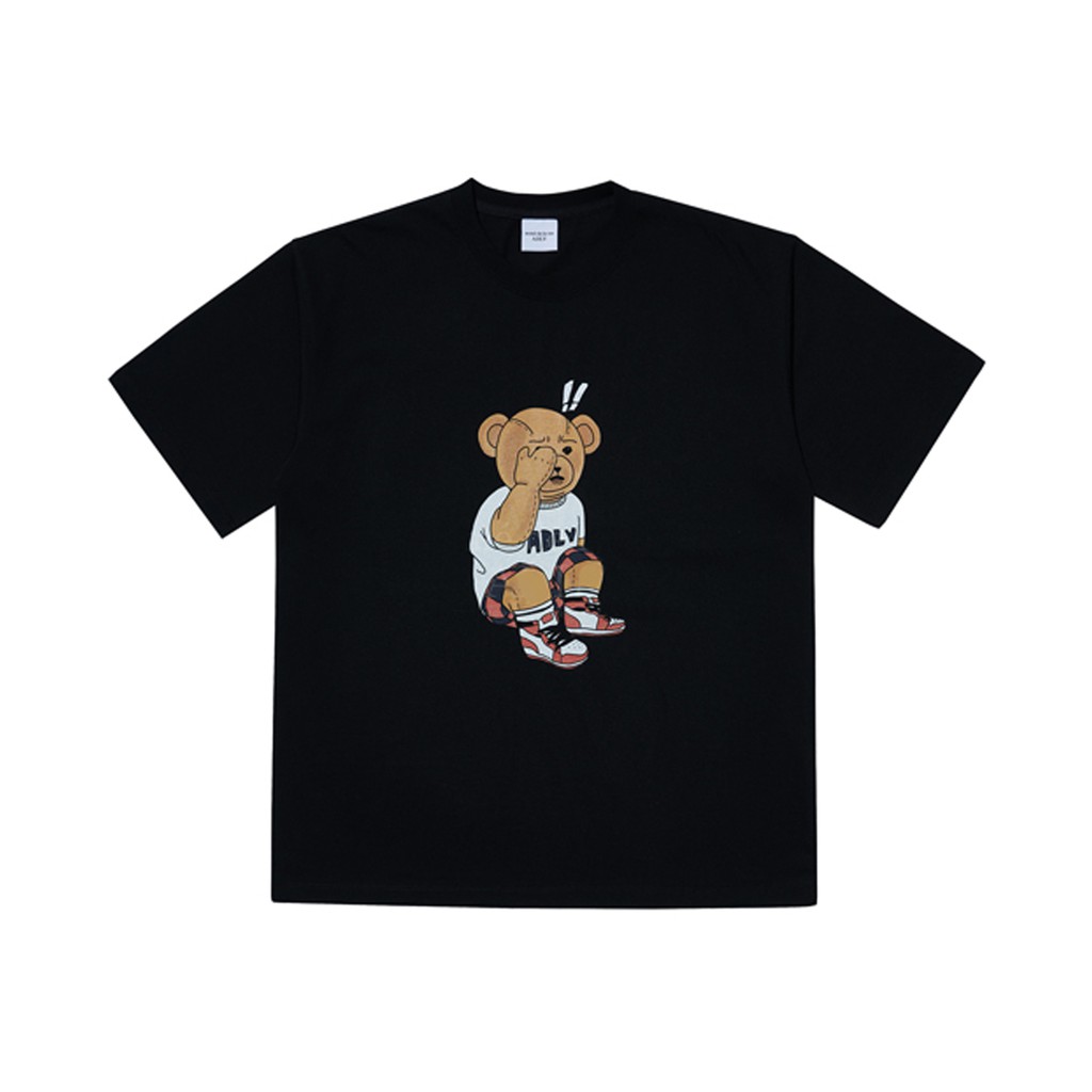 ADLV Check Pants Bear Tee Black - Black 100% Authentic