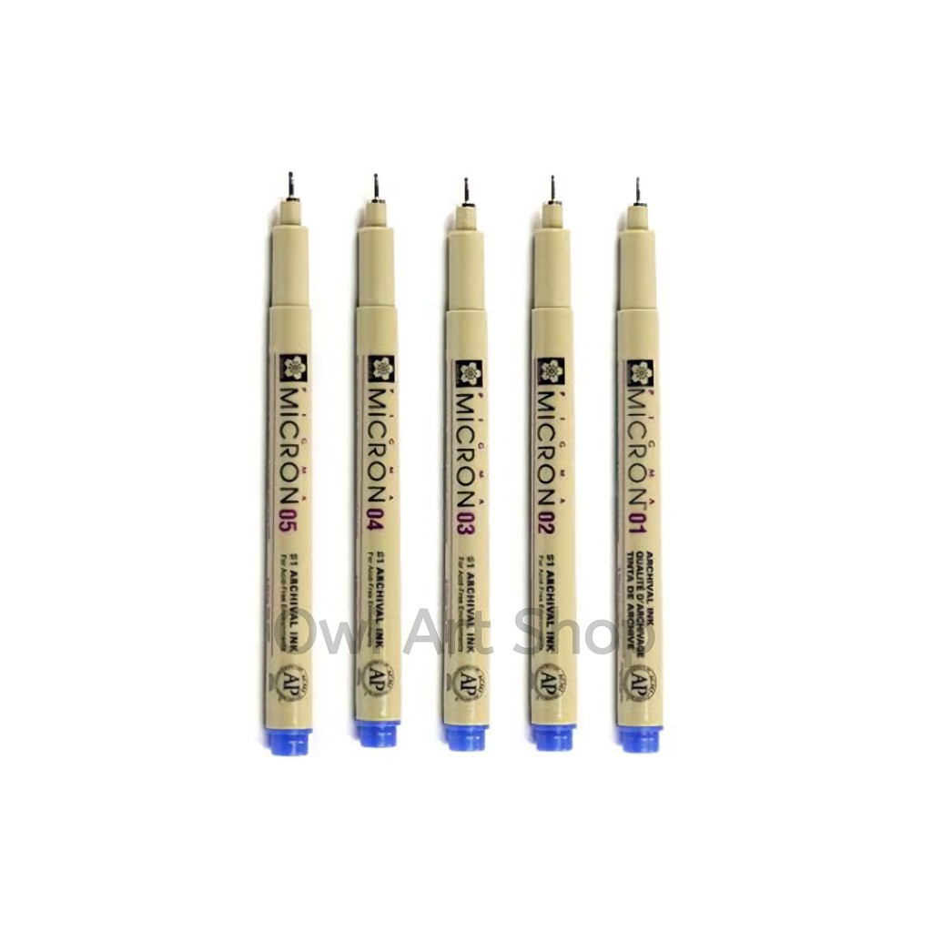 

Drawing Pen Sakura Pigma Micron - Blue - 0.05-0.5