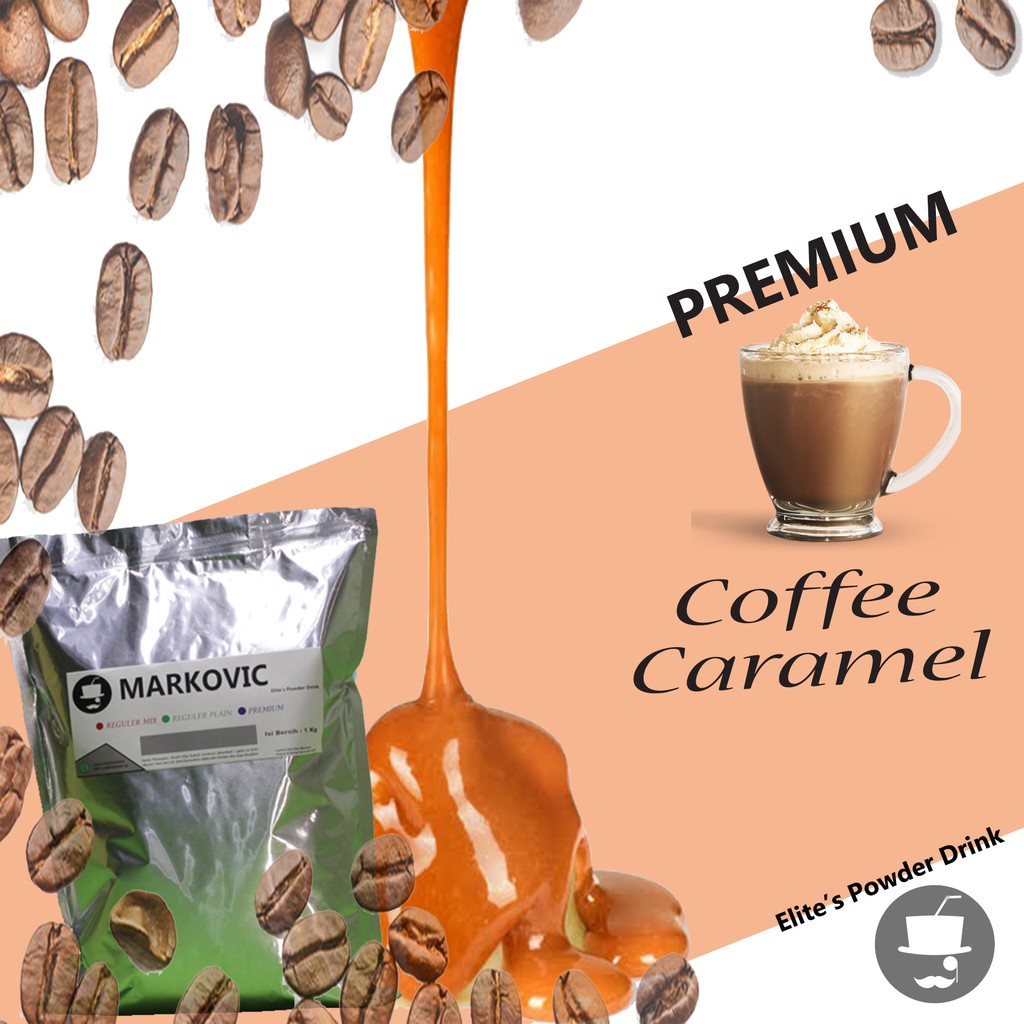 

Powder Minuman Coffee Caramel Premium Markovic 1kg
