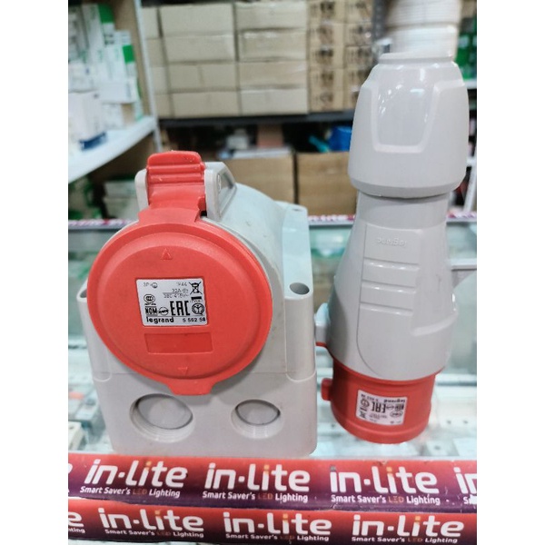 surface mounting legrand 5pin 1set 16A,32A