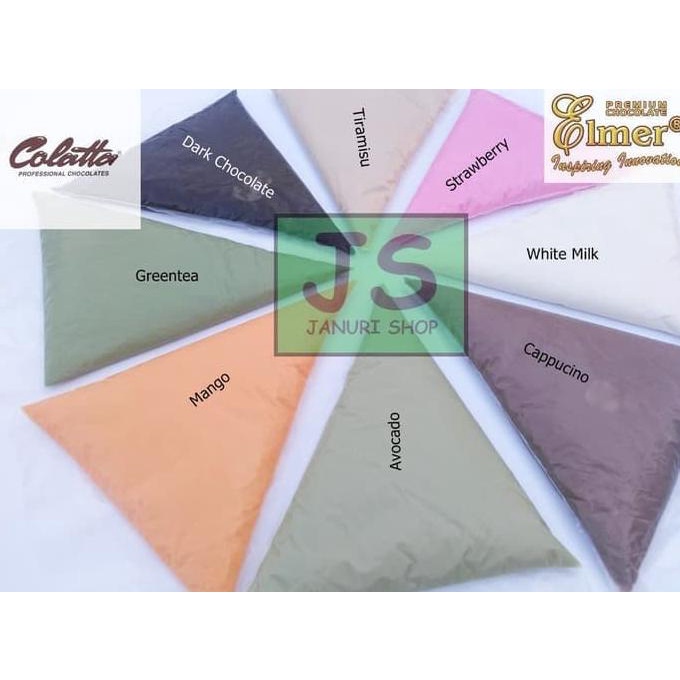 

Topping Mix Max 4 rasa 1kg (repack seal) topping donat Colatta & Elmer