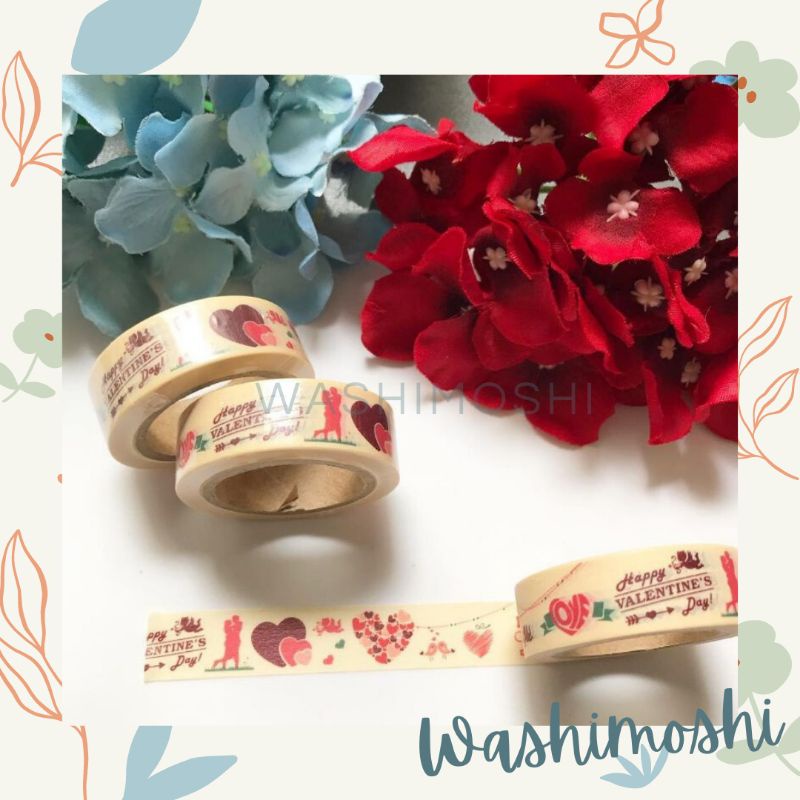 

Washimoshi Masking Washi Tape Wedding Design / Washitape Motif Wedding