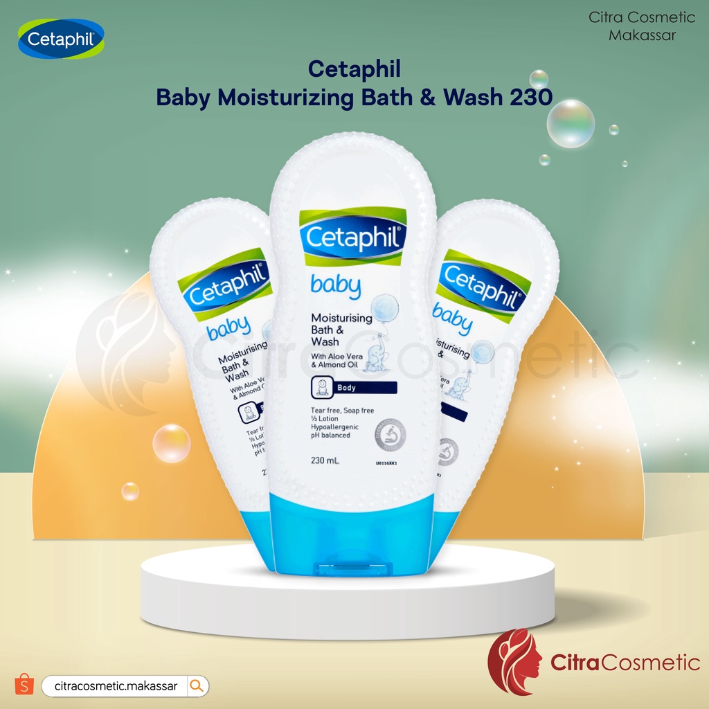 Cetaphil Baby Moisturizing Bath &amp; Wash 230Ml