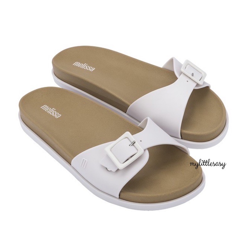 Melissa Wide Slide Ad White