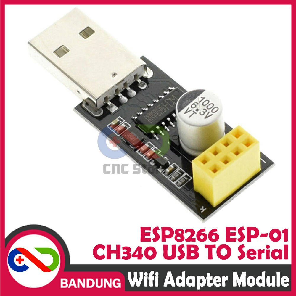 CH340 USB TO SERIAL ESP8266 ESP-01 WIFI ADAPTER MODULE