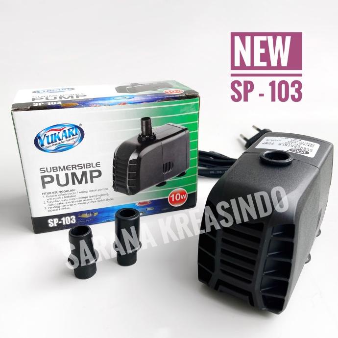 POMPA CELUP AQUARIUM SUBMERSIBLE PUMP YUKARI SP-103