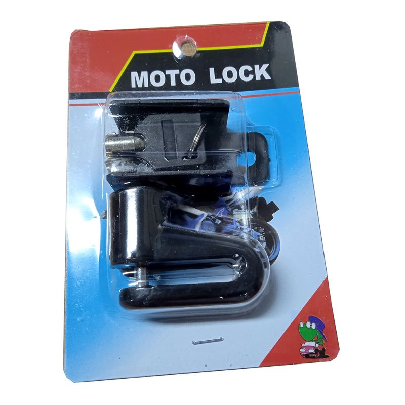 Gembok Cakram Motor Sepeda Anti Maling - Black