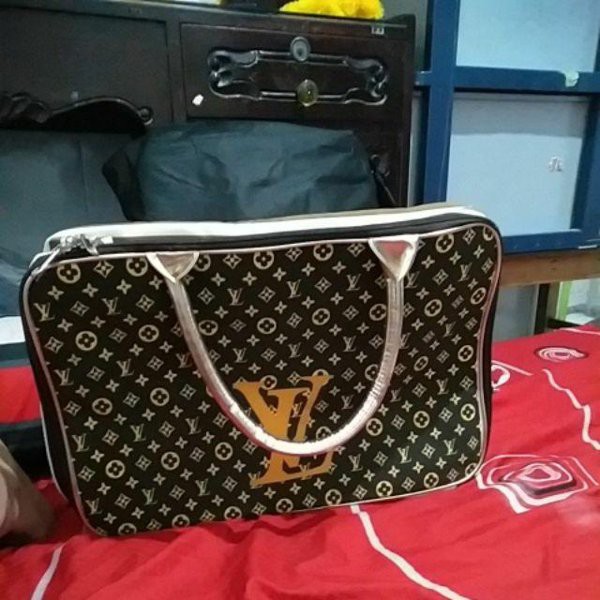 Tas Wanita  Traveling Bag Kanvas Jinjing  Murah